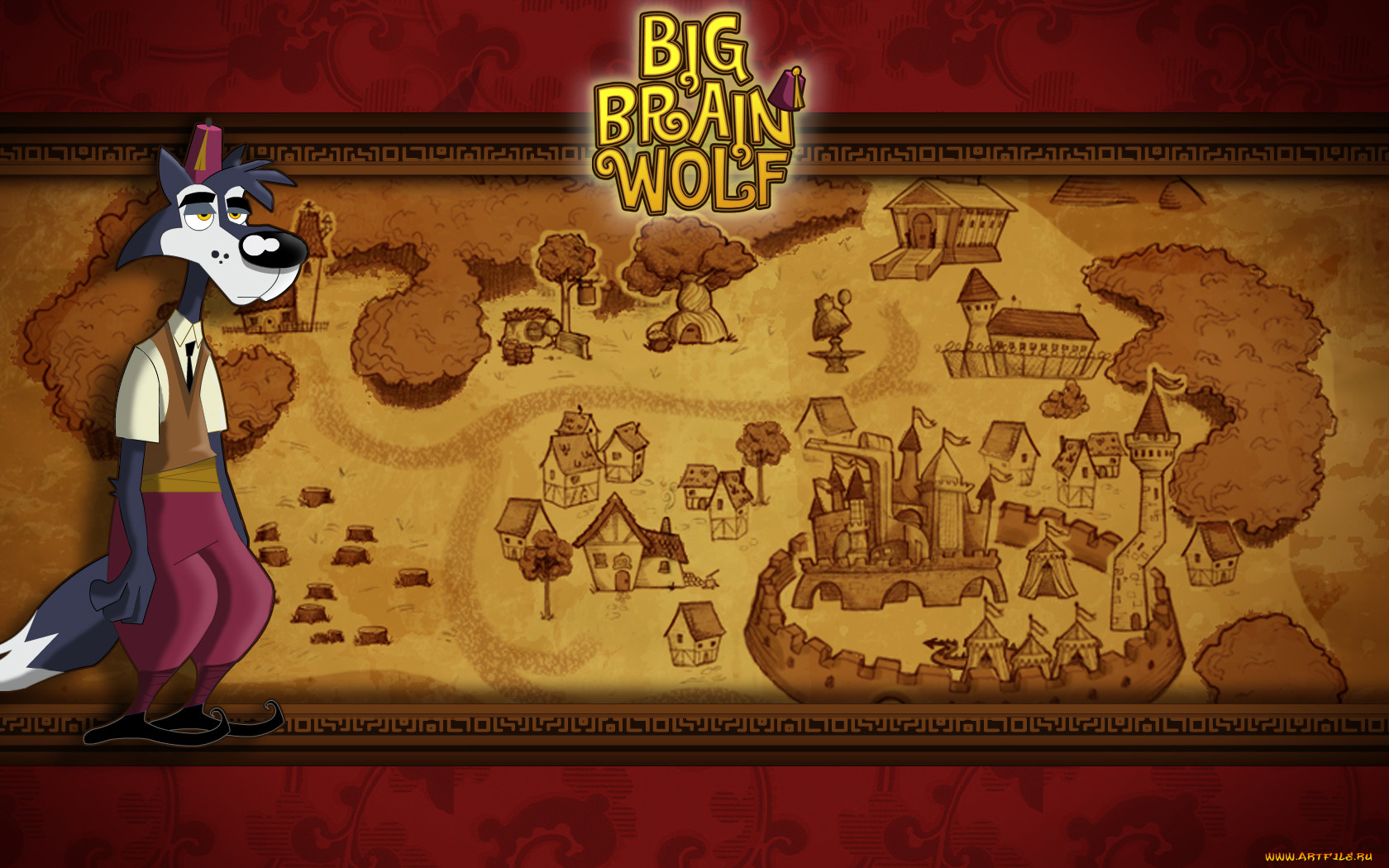 Обои Big Brain Wolf Видео Игры Big Brain Wolf, обои для рабочего стола,  фотографии big, brain, wolf, видео, игры Обои для рабочего стола, скачать  обои картинки заставки на рабочий стол.